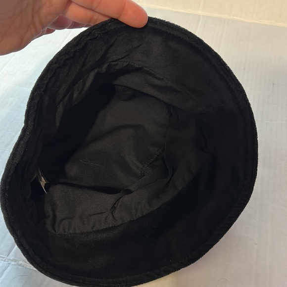 PLEASANT PHEASANT 100% Cotton Black Hat Raised Trim Accent OSFM Made in Canada - Picture 6 of 7